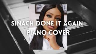 SINACH  DONE IT AGAIN Piano Instrumental [upl. by Nemra]