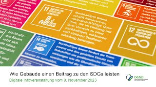 Wie Gebäude einen Beitrag zu den globalen Nachhaltigkeitszielen der Vereinten Nationen leisten [upl. by Broderic]