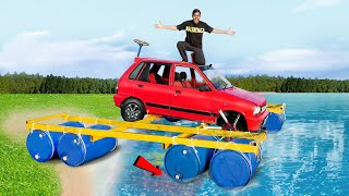 Can We Drive Car On Water क्या ये गाड़ी पानी में चल पाएगी 100 Real [upl. by Tomkiel]