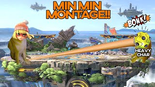 Min Min needs to chill  Smash Bros Ultimate Montage  Min Min Montage [upl. by Beacham35]