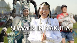 Summer in Yakutia A Grand Celebration of the Yhyakh Festival [upl. by Adnelg640]