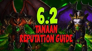 How to farm Reputation in Tanaan Jungle Patch 62 [upl. by Giacinta]