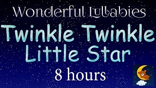 Twinkle Twinkle Little Star ♥♥♥ 8 Hours Mozart Lullaby For Babies To Go To Sleep [upl. by Dominick165]