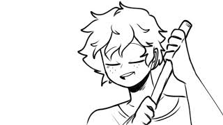 Deku found YN singing  YN x Deku  lazy animatic [upl. by Salot]