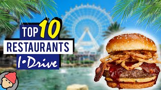 TOP 10 Best Restaurants on INTERNATIONAL DRIVE ORLANDO [upl. by Romalda585]