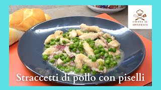 Straccetti di pollo con piselli [upl. by Vito269]