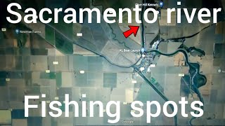 Sacramento river fishing spots for sturgeonstripercatfish and salmonknights landing [upl. by Riehl]