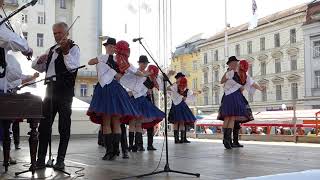 Slovak folk dance  FS „Skaličan“ Skalica Slovakia [upl. by Nocaj]