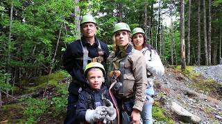 Grizzly Falls Ziplining Adventure  Skagway Alaska [upl. by Cheri]