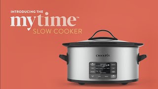 Crockpot MyTime Slow Cooker  How To Use [upl. by Nicks]