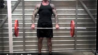 Romanian Dedlift vs StiffLegged Deadlift by Jim Stoppani [upl. by Lovich]