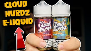 Cloud Nurdz ELiquid Review [upl. by Lizzy]