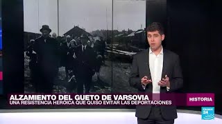 80 años del levantamiento del Gueto de Varsovia la resistencia judía al exterminio nazi [upl. by Golightly]