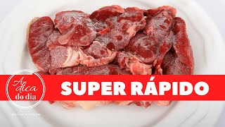 COMO DESCONGELAR CARNE MAIS RÁPIDO  FLÁVIA FERRARI [upl. by Ernaline]