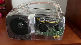 FREEPLAY SELFPOWERED ENERGY WINDUP SOLAR RADIO [upl. by Aitselec984]