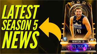 Season 5 News amp New August Courtside Pass  NBA 2K Mobile Season 4 [upl. by Tija]