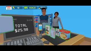 Sale Products 76 Day My Supermarket Simulator game [upl. by Katz]