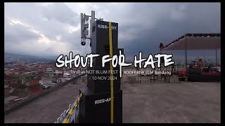 SHOUT FOR HATE Live  NOT BLUM FEST  101124 [upl. by Relluf187]