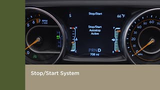 StopStart System  How To  2020 Chrysler Pacifica [upl. by Anana404]