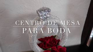 DIY Centro De Mesa Para Boda SUPER FACIL [upl. by Savinirs157]