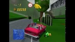 Canyonero  Marge  Springfield Mountains The Simpsons Road Rage Gameplay Part 94 [upl. by Gerta488]