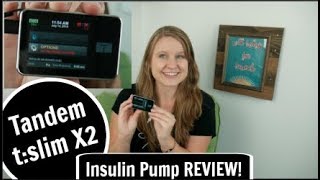 REVIEW Tandem tslim X2 Insulin Pump [upl. by Yecnay]