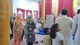 Masih Geet Haat utha kar Perform in Gujranwala Church [upl. by Eednak]