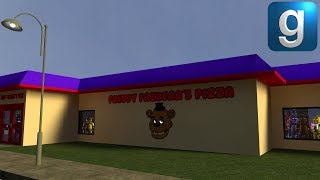 Gmod FNAF  Review  Brand New FNAF 1 V3 Map [upl. by Aggri250]