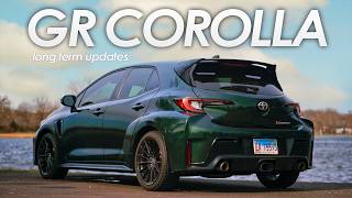 Toyota GR Corolla Ownership  1YR Update and Plans [upl. by Lerret]