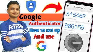 How to use Google authenticator app  How to set up Google authenticator  Hindi Google [upl. by Mercier]