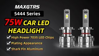 5444 Series 75W Car LED Headlight [upl. by Gitlow]