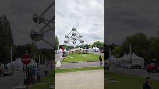 THE ATOMIUM  THE SYMBOL OF BRUSSELS AND BELGIUMATOMYUM BELÇİKA BRÜKSEL [upl. by Ssegrub445]