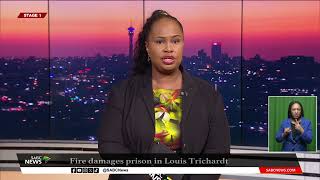 Fire damages prison in Louis Trichardt [upl. by Hahcim254]