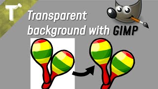 Gimp transparent background tutorial QUICK and EASY [upl. by Ronda180]