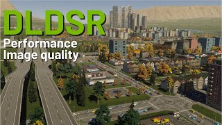 Resolution comparison  1080p  1440p  1920p DLDSR  Cities Skylines 2 [upl. by Turner794]