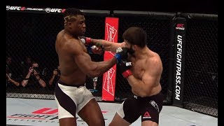 Francis Ngannou Top 5 Finishes [upl. by Uttica328]