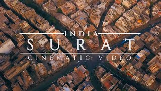 Surat City  Cinematic Drone View 4K  Dji Mavic Pro  A Video By Neerjafilms [upl. by Fauch]