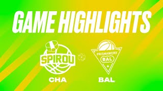 Spirou Basket vs PrismaWorkx BAL  Game Highlights [upl. by Ahsenyl]