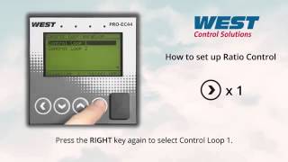 West Controls ProEC44 Controller  Ratio Control Setup  PCE [upl. by Winfield287]