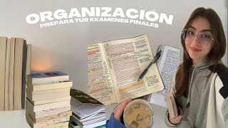 Cómo ORGANIZAR tus EXÁMENES FINALES I Pasos a seguir y Consejos [upl. by Kathleen]