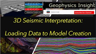 3D Seismic Interpretation  Data Loading  Visualization  Horizon  Attributes [upl. by Stanfield644]