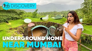 New Zealand Inspired Underground Home Near Mumbai  Curly Tales Discovery [upl. by Ahseuqal]