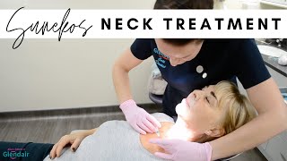 Sunekos Neck amp Décolletage Treatment  Advanced Facial Aesthetics Practitioner [upl. by Kauslick]