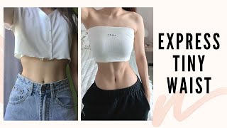 EXPRESS TINY WAIST WORKOUT  Kısa ve Etkili Bel İnceltme Egzersiz Rutini tinywaist belinceltme [upl. by Eedyaj]