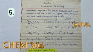 Coordination Chemistry  Revision [upl. by Narhet]