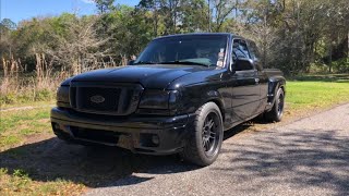 2004 V8 Swapped Ford Ranger In Depth Tour [upl. by Enilorac]