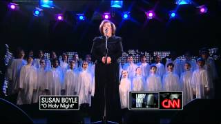 Susan Boyle  O Holy Night  Larry King LIve  December 2010 [upl. by O'Dell]