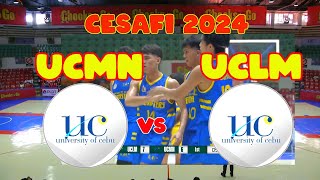 Uclm vs Ucmn Cesafi 2024 Full game highlights [upl. by Ateuqram]