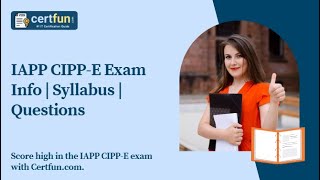 IAPP CIPPE Exam Info  Syllabus  Questions [upl. by Leahcimrej]