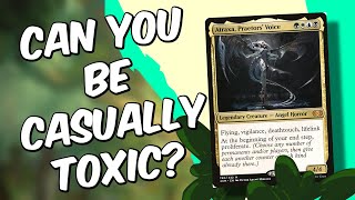 Atraxa Praetors voice Deck Tec A Frightfully Toxic MidBudget Commander [upl. by Haidedej633]